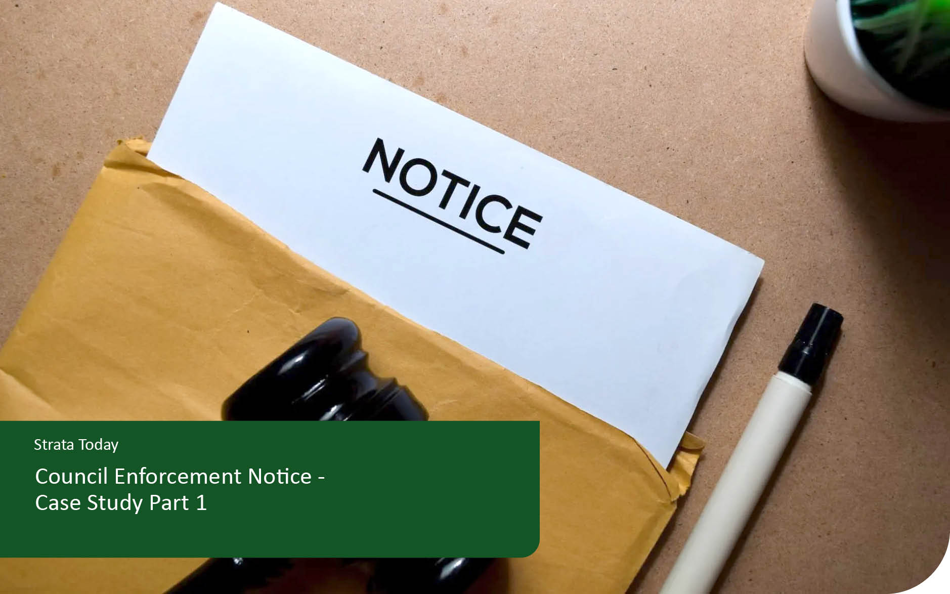 Council Enforcement Notice – Part 1