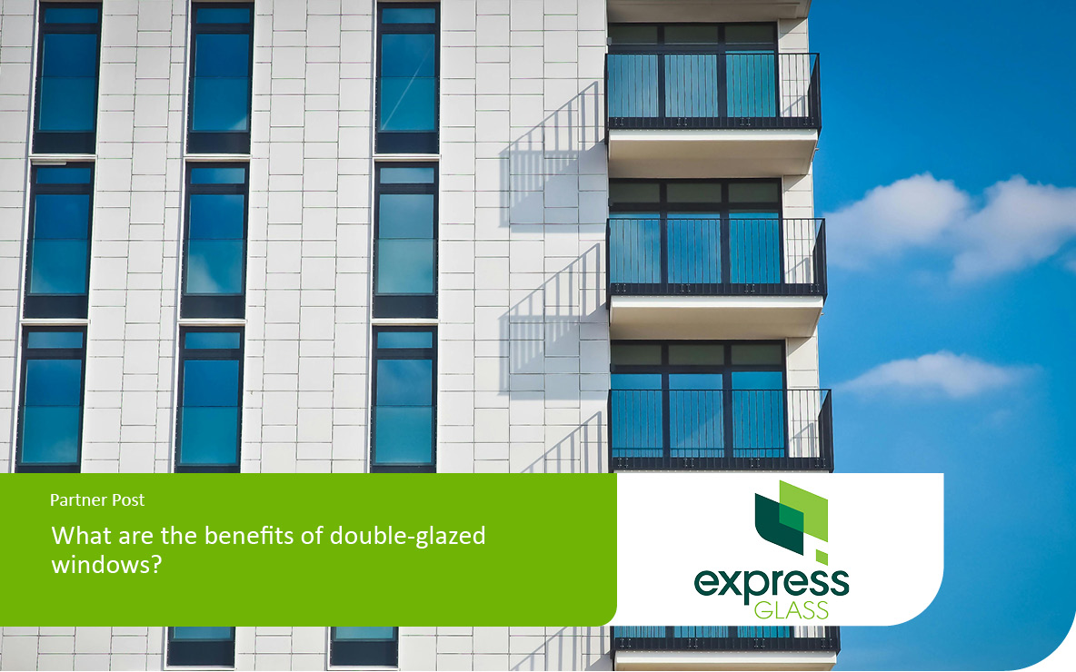 What are the benefits of double-glazed windows?